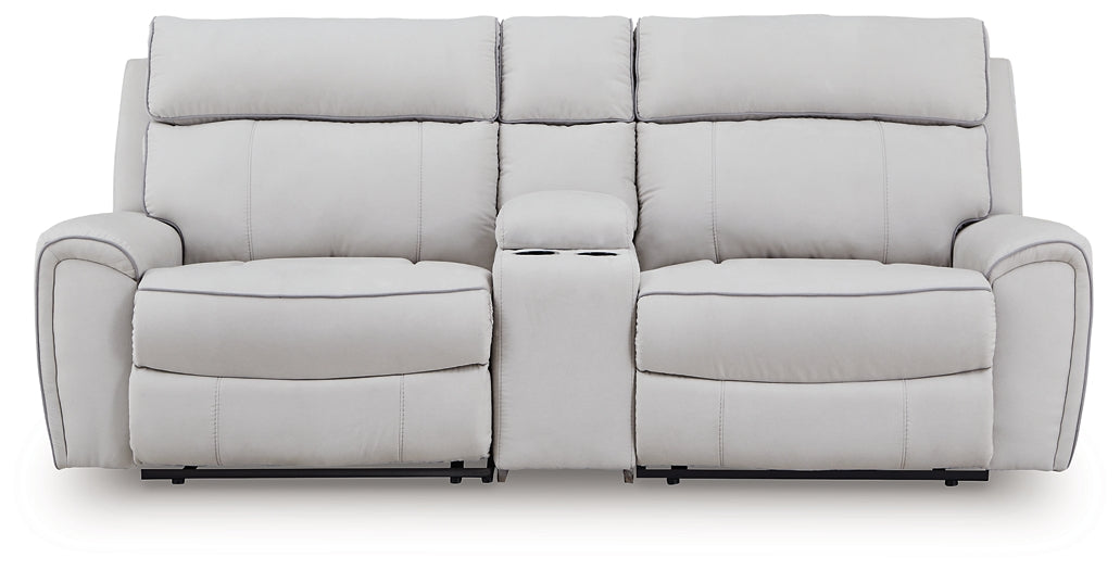 Social Pointe 3-Piece Power Reclining Sectional Signature Design by Ashley®