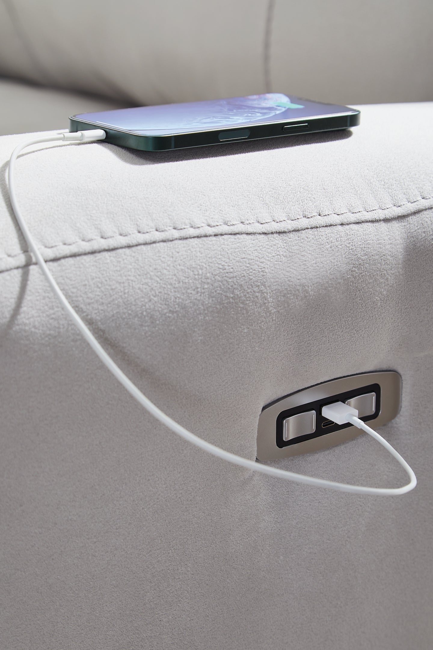 Social Pointe 2-Piece Reclining Loveseat Signature Design by Ashley®