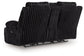 Rhines Falls DBL REC PWR Loveseat w/Console Signature Design by Ashley®