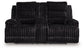 Rhines Falls DBL REC PWR Loveseat w/Console Signature Design by Ashley®