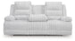 Rhines Falls REC PWR Sofa w/Drop Down Table Signature Design by Ashley®