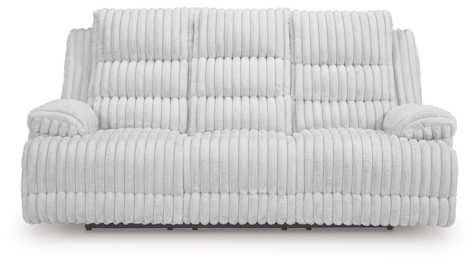 Rhines Falls REC PWR Sofa w/Drop Down Table Signature Design by Ashley®