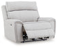 Social Pointe PWR Recliner/ADJ Headrest Signature Design by Ashley®