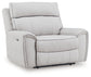 Social Pointe PWR Recliner/ADJ Headrest Signature Design by Ashley®