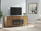 Sharlance 81" TV Stand with Electric Fireplace Signature Design by Ashley®