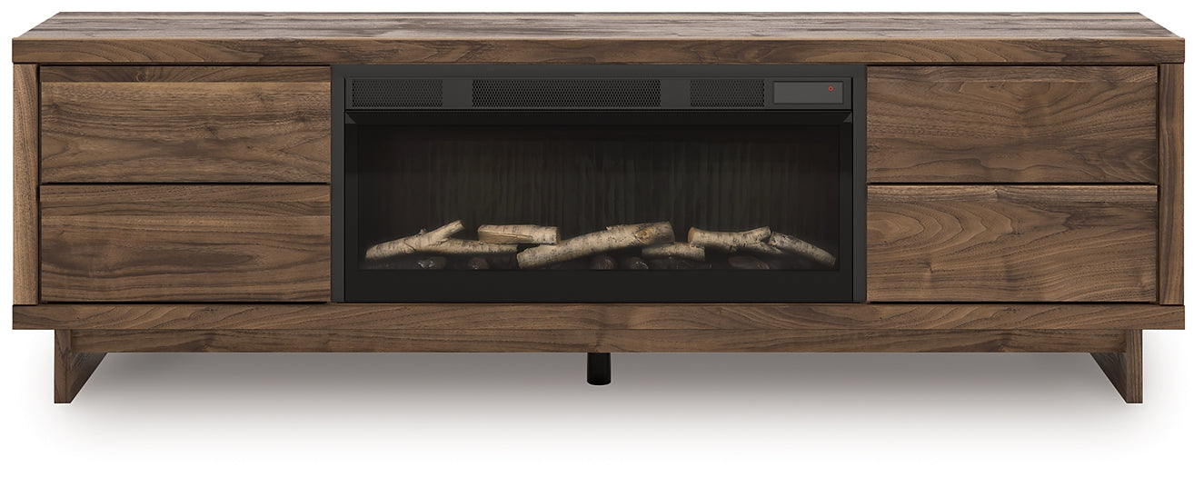 Zadilyn 72" TV Stand with Electric Fireplace Signature Design by Ashley®