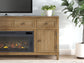 Sharlance 81" TV Stand with Electric Fireplace Signature Design by Ashley®