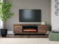 Zadilyn 72" TV Stand with Electric Fireplace Signature Design by Ashley®