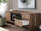 Zadilyn 72" TV Stand with Electric Fireplace Signature Design by Ashley®