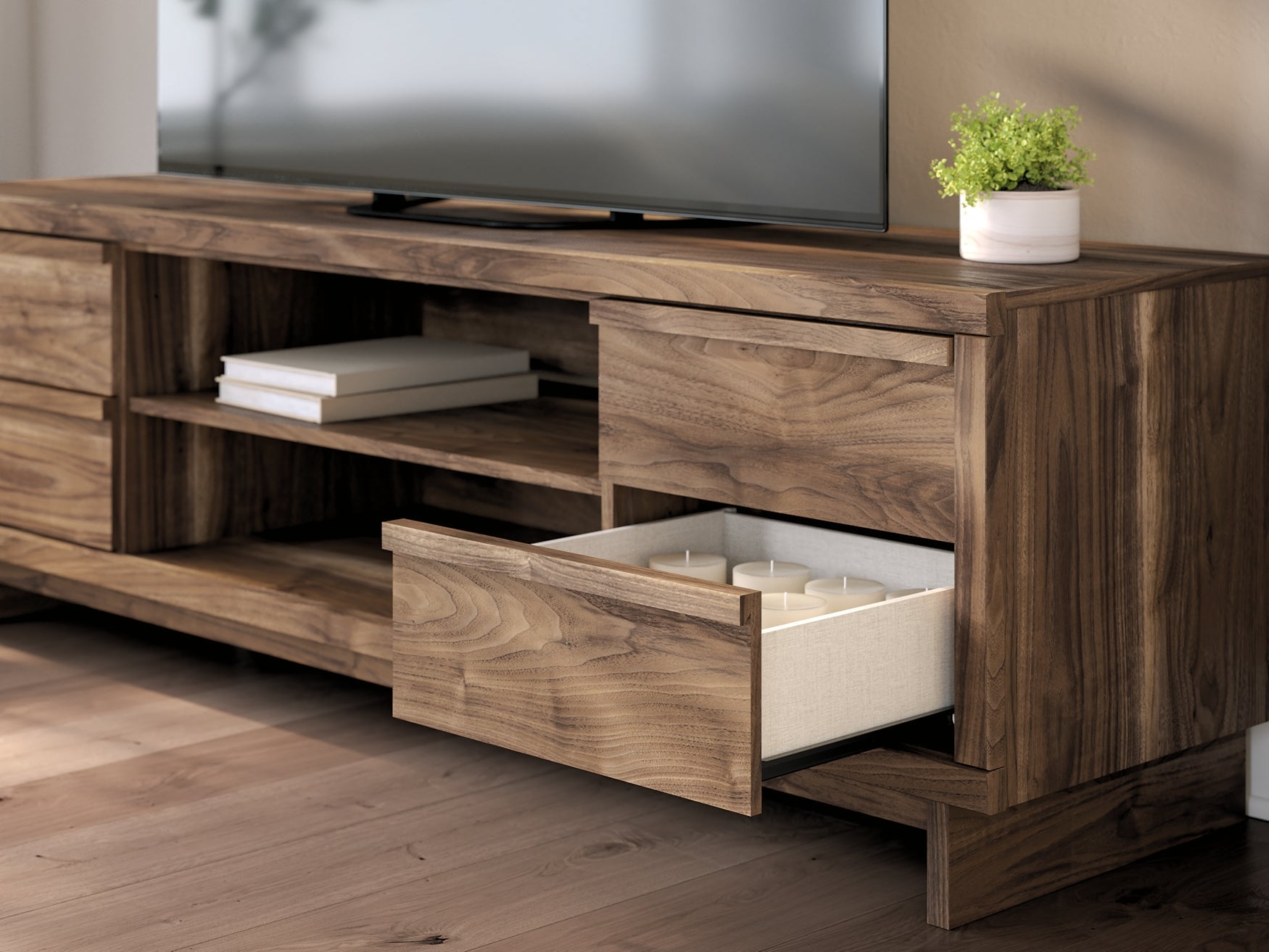 Zadilyn XL TV Stand w/Fireplace Option Signature Design by Ashley®