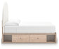 Arloster Full Upholstered Panel Bed with Storage Signature Design by Ashley®