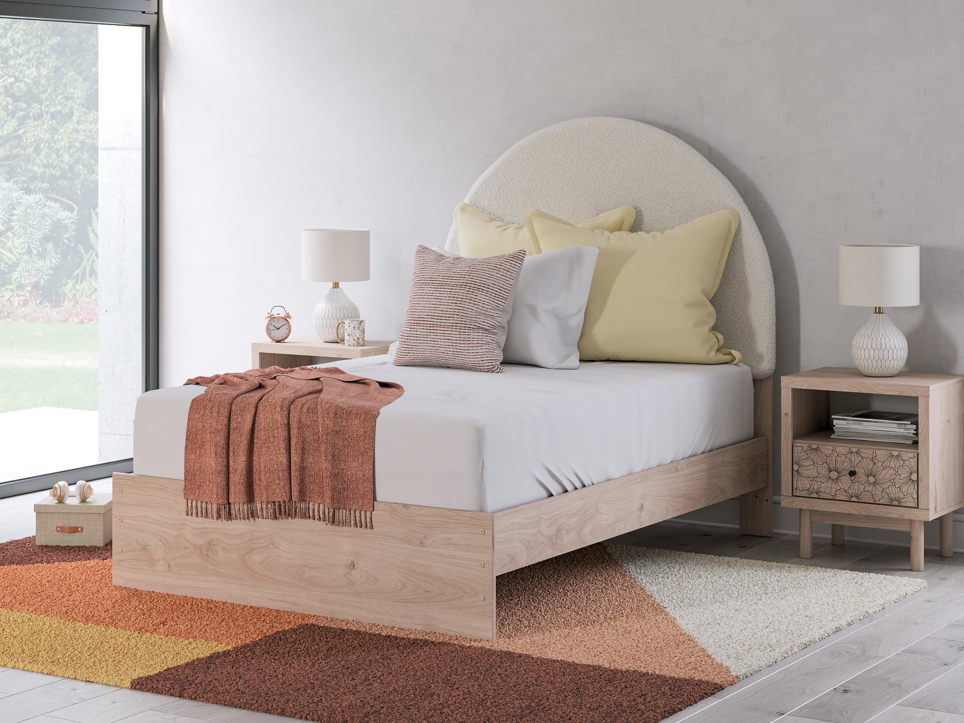 Arloster Full Upholstered Panel Bed Signature Design by Ashley®