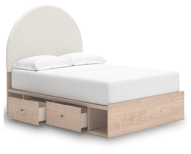 Arloster Full Upholstered Panel Bed with Storage Signature Design by Ashley®