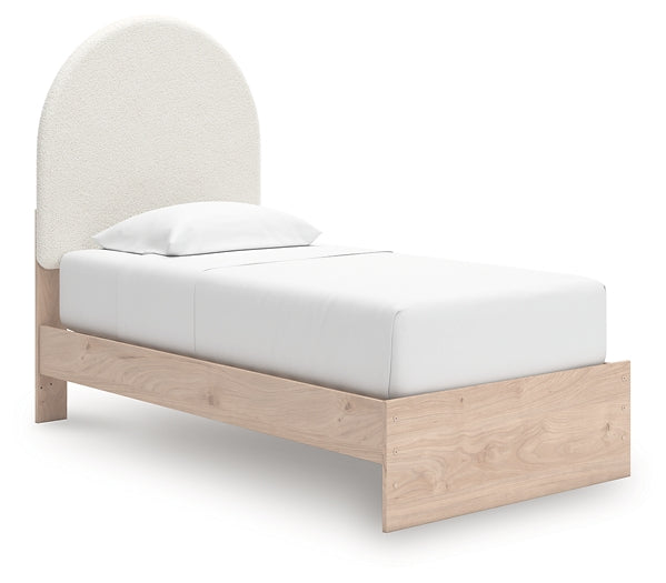 Arloster Twin Upholstered Panel Bed Signature Design by Ashley®