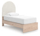 Arloster Twin Upholstered Panel Bed Signature Design by Ashley®