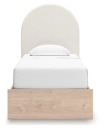 Arloster Twin Upholstered Panel Bed Signature Design by Ashley®