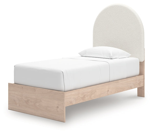 Arloster Twin Upholstered Panel Bed Signature Design by Ashley®