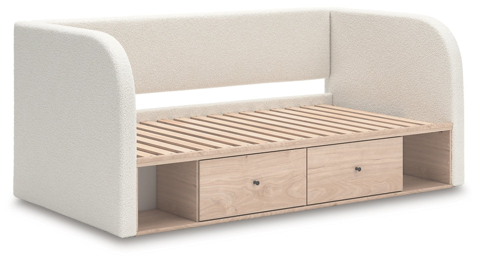 Arloster Full Upholstered Day Bed with Storage Signature Design by Ashley®