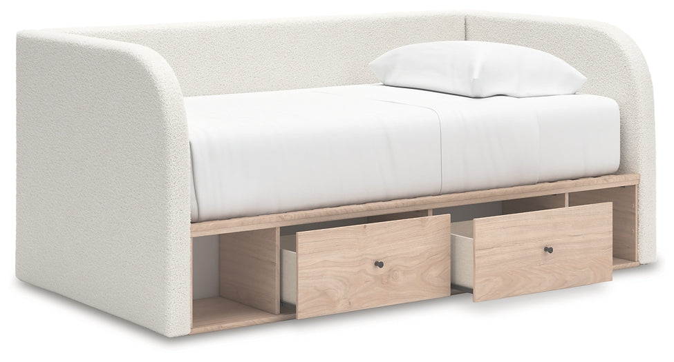 Arloster Full Upholstered Day Bed with Storage Signature Design by Ashley®