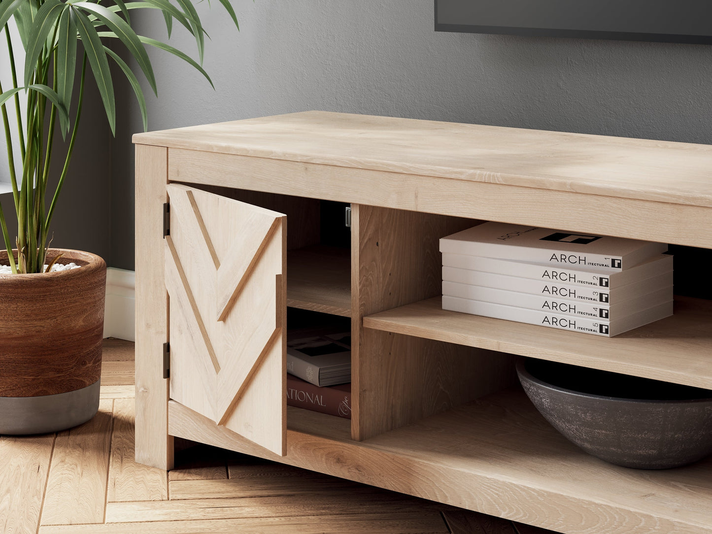 Cayboni LG TV Stand w/Fireplace Option Signature Design by Ashley®