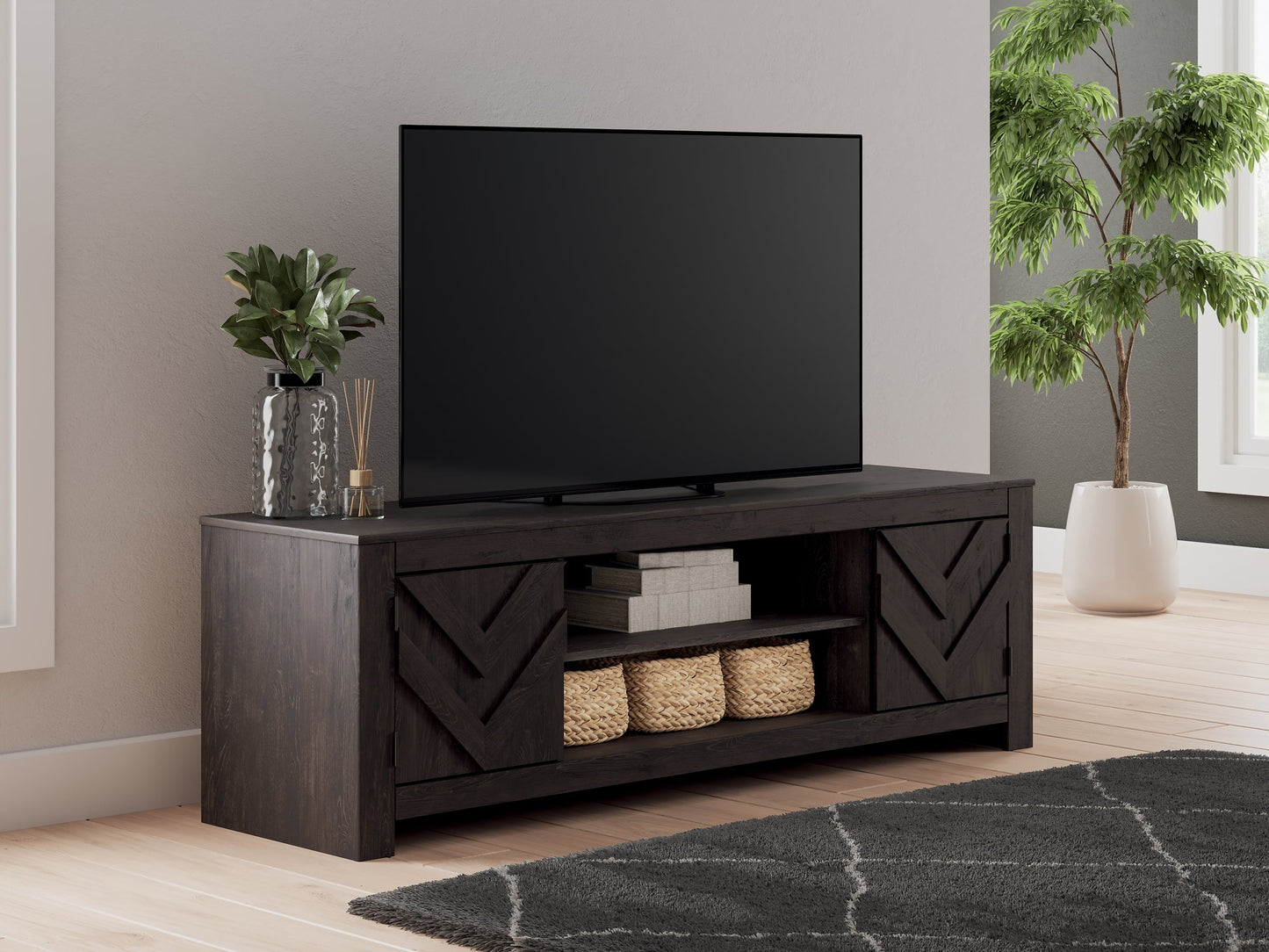Cayboni LG TV Stand w/Fireplace Option Signature Design by Ashley®