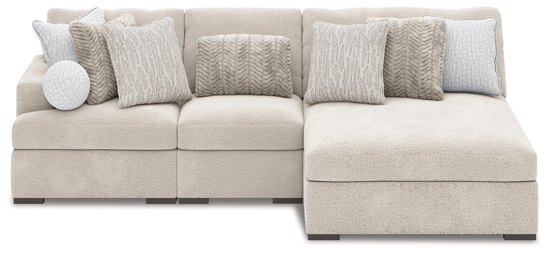 Cuddle Plush 3-Piece Sectional with Chaise Signature Design by Ashley®