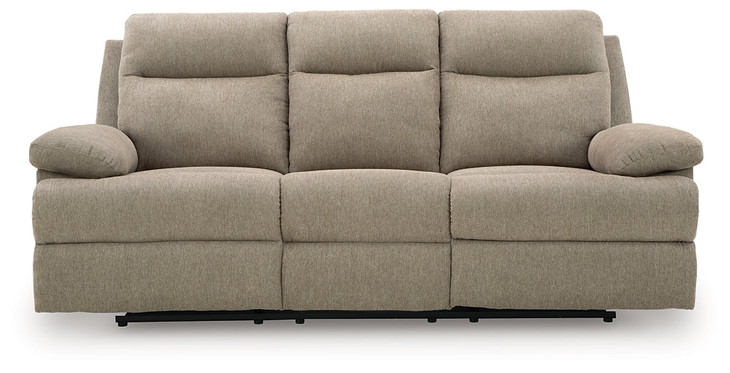 Side-Swipe REC Sofa w/Drop Down Table Signature Design by Ashley®