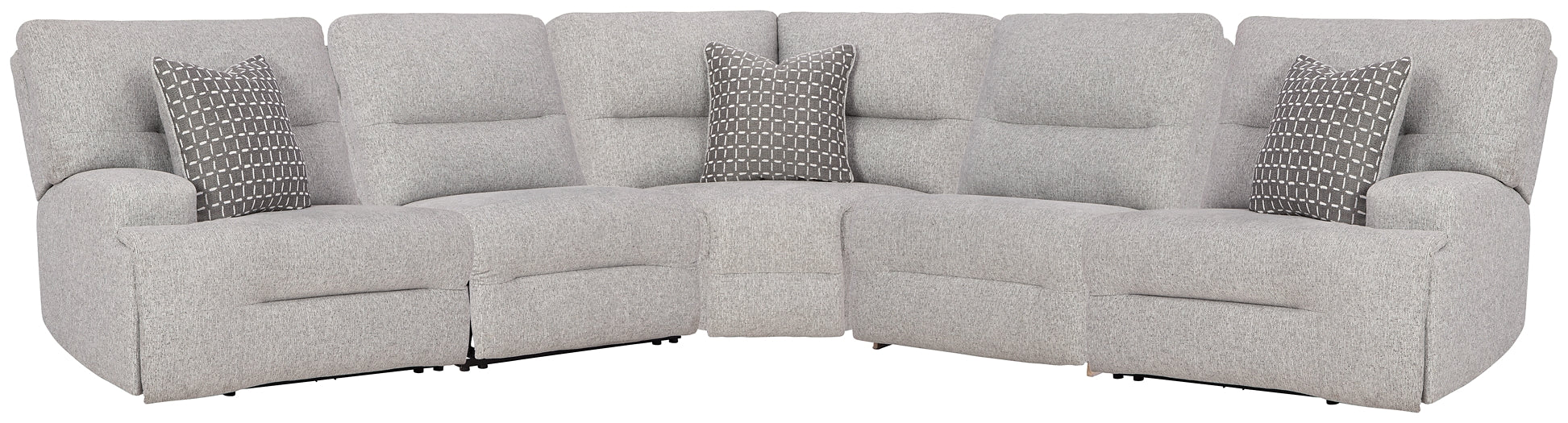 Acklen Place 5-Piece Power Reclining Sectional Signature Design by Ashley®