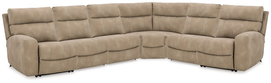Next-Gen DuraPella 6-Piece Power Reclining Sectional Signature Design by Ashley®