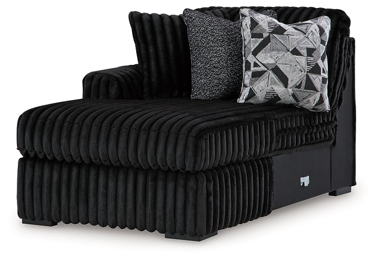 Midnight-Madness 3-Piece Sectional with Chaise Signature Design by Ashley®
