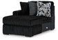Midnight-Madness 3-Piece Sectional with Chaise Signature Design by Ashley®