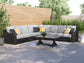 Beachcroft 5-Piece Outdoor Sectional Signature Design by Ashley®