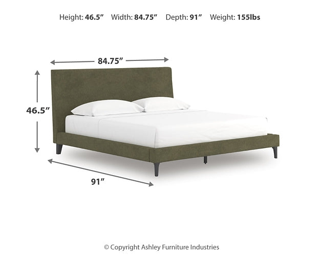 Chirason King UPH Bed w/Roll Slats Signature Design by Ashley®