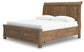 Feddinger King Storage Sleigh Bed Signature Design by Ashley®