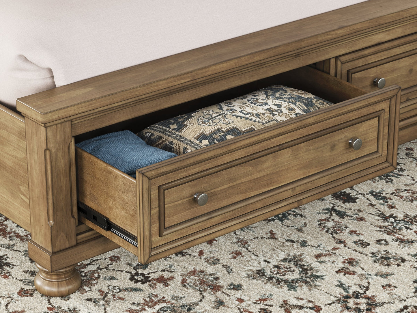 Feddinger King Storage Sleigh Bed Signature Design by Ashley®