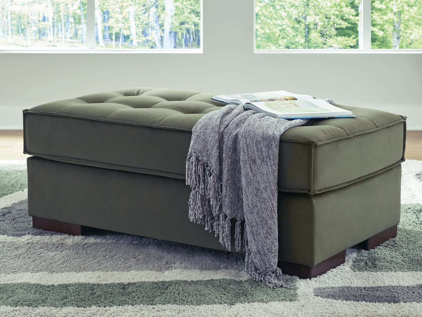 Caspian-Town Oversized Accent Ottoman Signature Design by Ashley®