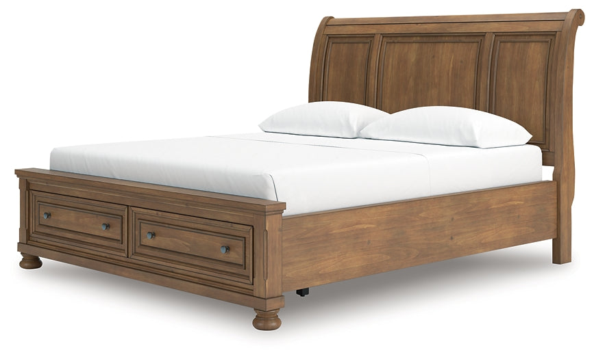 Feddinger California King Storage Sleigh Bed Signature Design by Ashley®