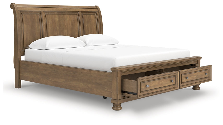 Feddinger California King Storage Sleigh Bed Signature Design by Ashley®