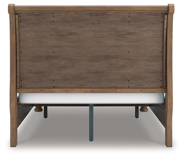 Feddinger Queen Storage Sleigh Bed Signature Design by Ashley®