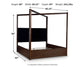 Dilenno California King Canopy Bed Signature Design by Ashley®