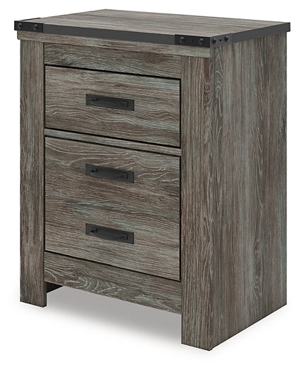 Frandern Two Drawer Night Stand Signature Design by Ashley®