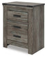 Frandern Two Drawer Night Stand Signature Design by Ashley®