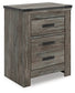 Frandern Two Drawer Night Stand Signature Design by Ashley®