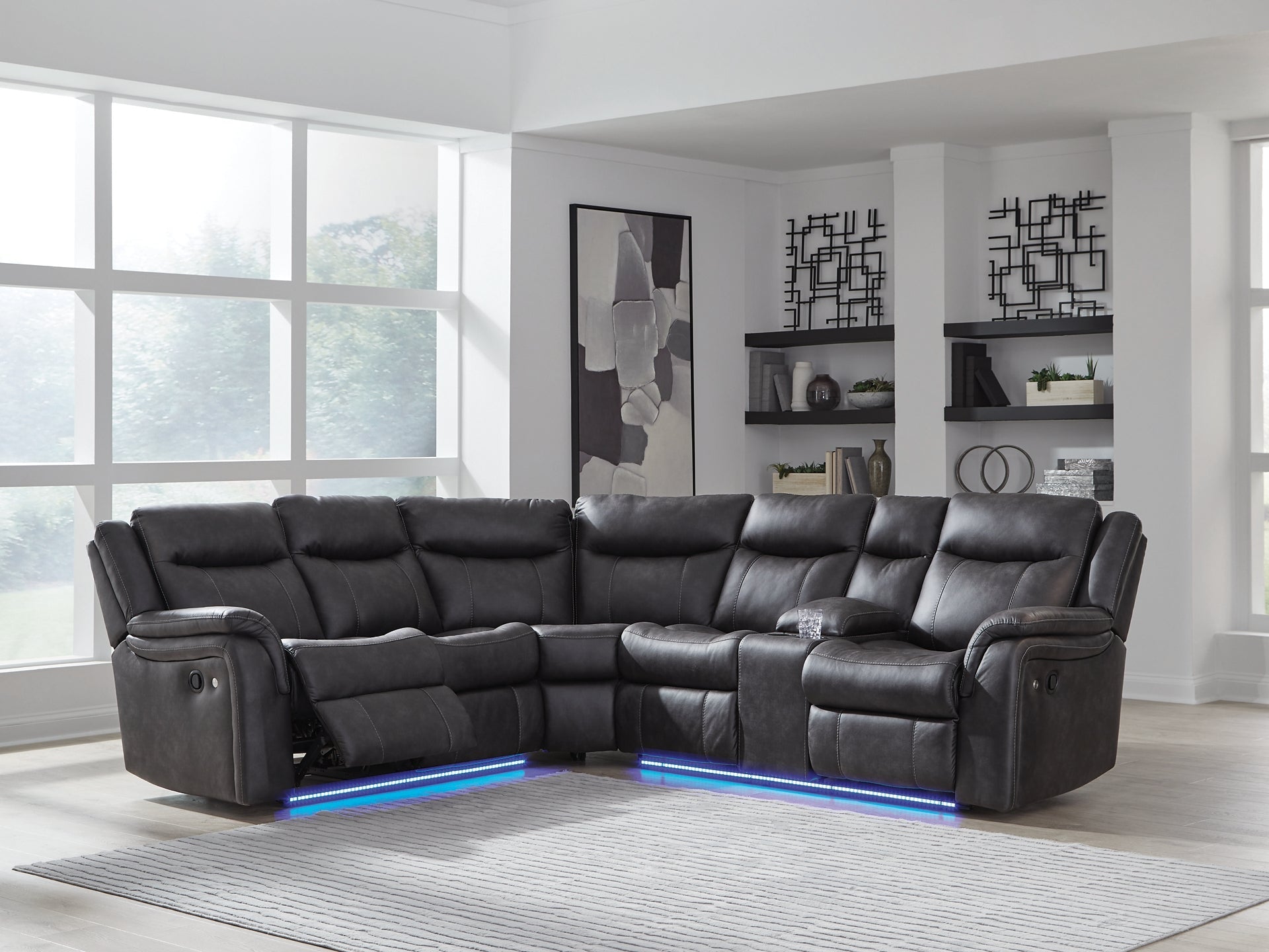 Sultan Meadow 2-Piece Reclining Sectional Signature Design by Ashley®