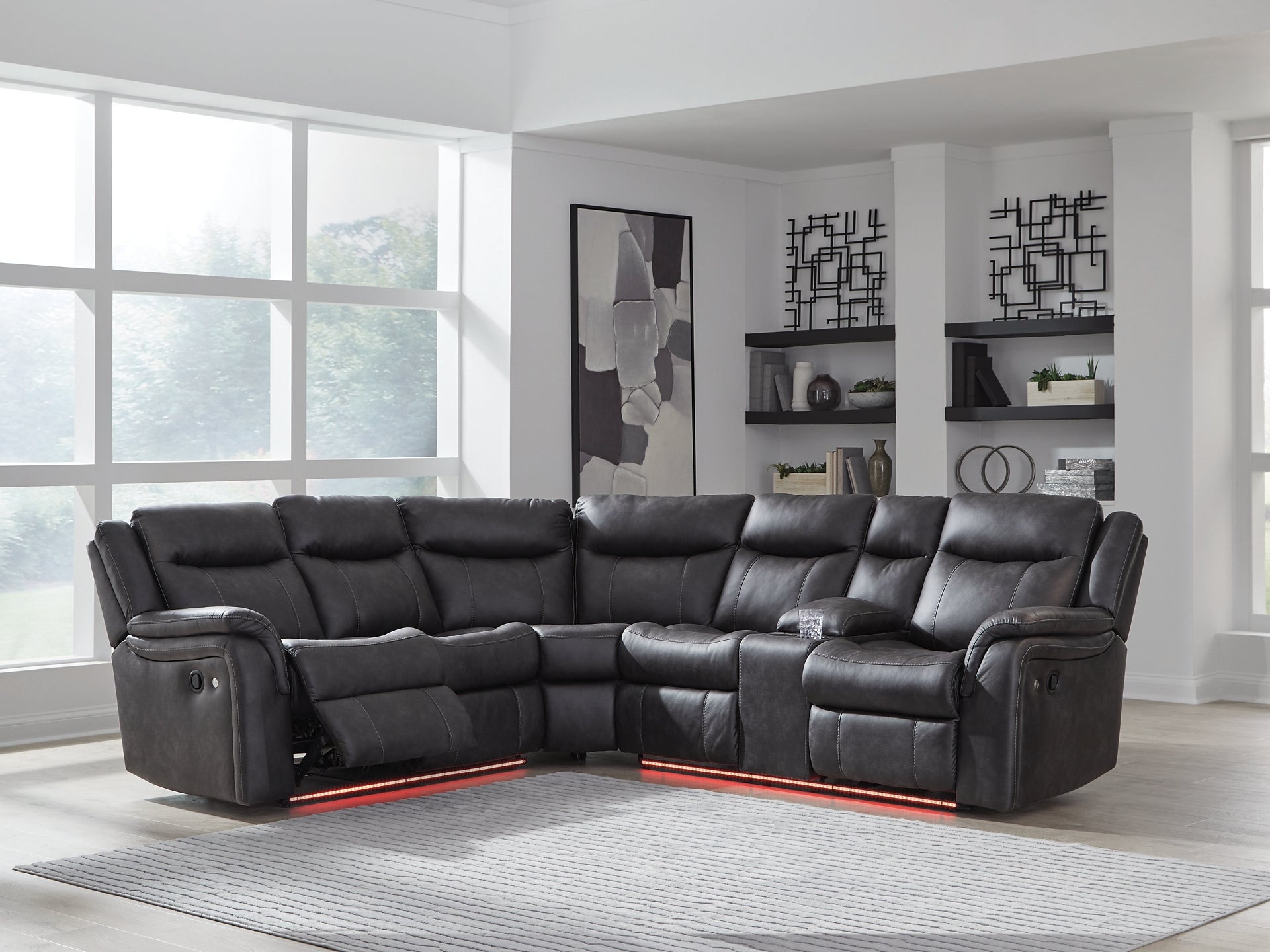 Sultan Meadow 2-Piece Reclining Sectional Signature Design by Ashley®