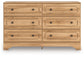 Aleaport Six Drawer Dresser Signature Design by Ashley®