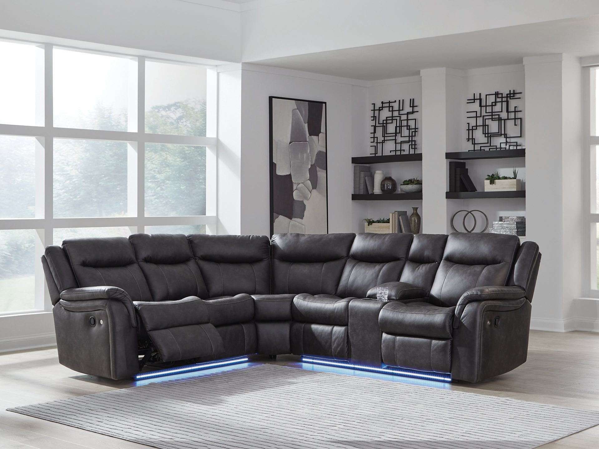 Sultan Meadow 2-Piece Reclining Sectional Signature Design by Ashley®