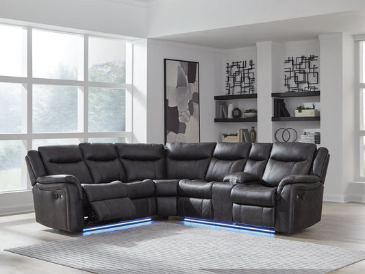 Sultan Meadow 2-Piece Reclining Sectional Signature Design by Ashley®
