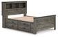 Frandern Full Bookcase Panel Bed with Storage Signature Design by Ashley®