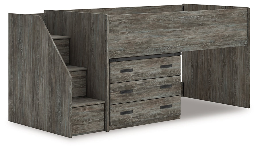Frandern Twin Loft Bed with Drawer Storage Signature Design by Ashley®